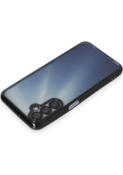 Samsung Galaxy A15 Kılıf Razer Lens Çerçeveli Silikon Kapak
