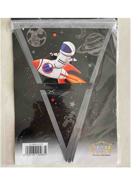 Uzay Temalı Flama