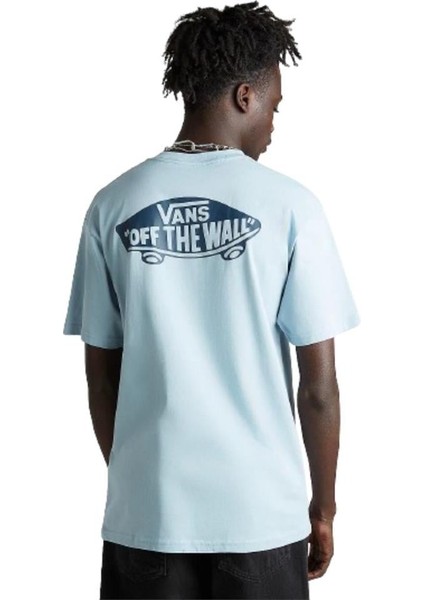 Style 76 Back Ss Tee VN00004WCZD Mavi Tişört modelleri