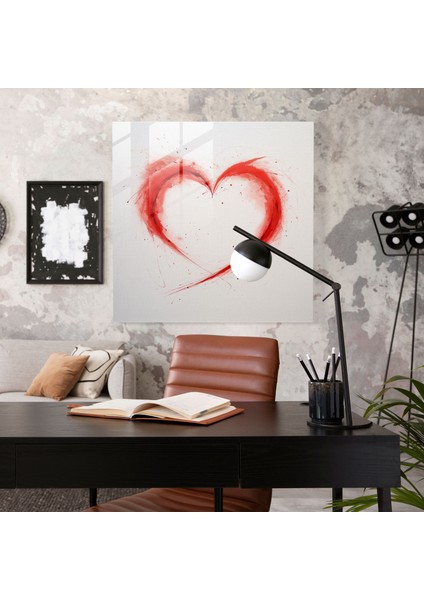 Aşk Doğdu: Modern Cam Baskı - Born, Duvar Dekorasyonu, Bağlantı, Cam Duvar Sanatı, 30X30 fiyatları