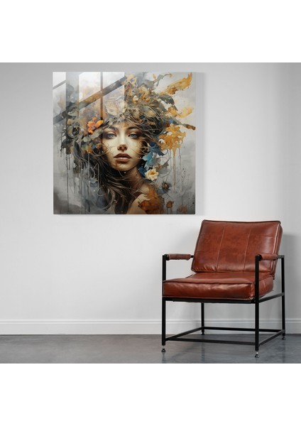 Born Karışık Teknik Sanat Eseri Cam Baskı - Born, Çok Yönlü, Cam Baskı, Karışık Teknik Sanat Eseri, 30X30