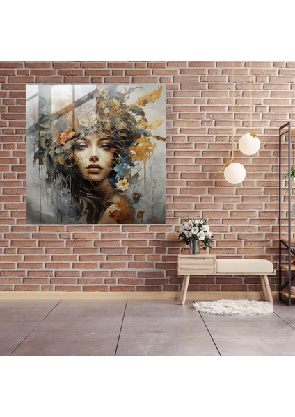 Born Karışık Teknik Sanat Eseri Cam Baskı - Born, Çok Yönlü, Cam Baskı, Karışık Teknik Sanat Eseri, 30X30