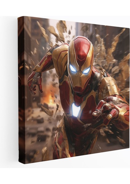 Marvel Duvar Sanatı - Gerçekçi Hayran Favorileri - Marvel, Sürükleyici, Kötü Adamlar, Gerçekçi Sanat Eserleri, 30X30