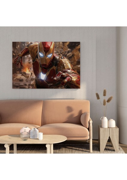 Marvel Duvar Sanatı - Gerçekçi Hayran Favorileri - Marvel, Sürükleyici, Kötü Adamlar, Gerçekçi Sanat Eserleri, 30X30 modelleri