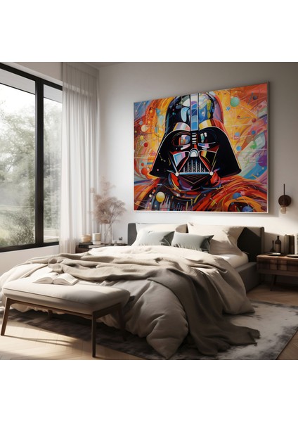 Darth Vader Gerçeküstü Kanvas Tablo - Darth Vader, Darth Vader, Gerçeküstücülük, Ev Dekorasyonu, 30X30