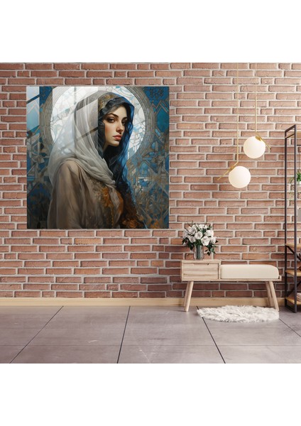 Dini Tasvir Cam Panel Sanatı - Çağdaş İslami Edisyon - Dini Tasvir, Çağdaş İslam Sanatı, Cam Panel, Dini Tasvir, 30x30