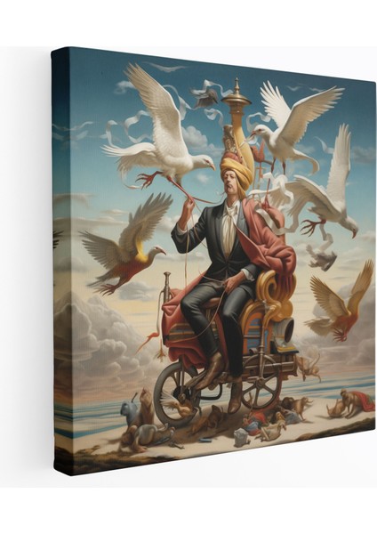 Rüya Gibi Hermes Duvar Sanatı - Hermes, Yaratıcı Unsurlar, Rüya Gibi Yorum, Duvar Sanatı, 30X30