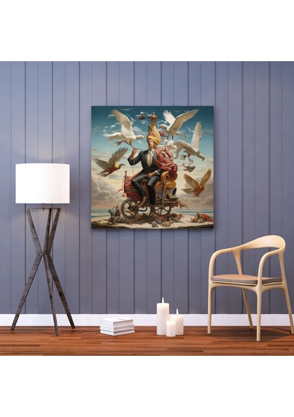 Rüya Gibi Hermes Duvar Sanatı - Hermes, Yaratıcı Unsurlar, Rüya Gibi Yorum, Duvar Sanatı, 30X30 modelleri