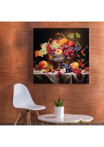 Klasik Natürmort Tablo Kanvas Tablo - Klasik, Kanvas Tablo, Kanvas Tablo, Taze Meyveler, 30X30 modelleri