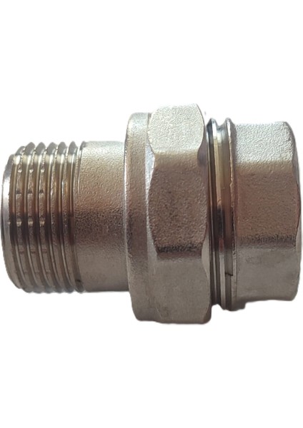 1/2" DN15 Krom Dişli Düz Rakor (Dişi/erkek) - Threaded Union Straight (F/m) fiyatları