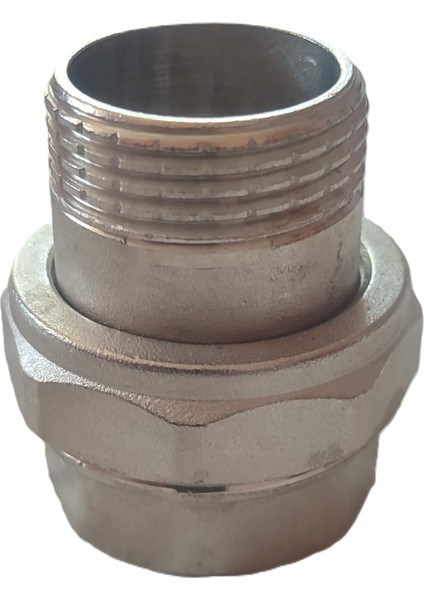 1/2" DN15 Krom Dişli Düz Rakor (Dişi/erkek) - Threaded Union Straight (F/m) fırsatları