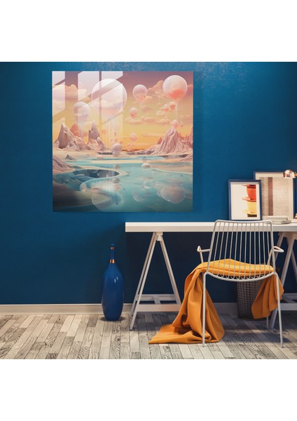 Dope Gerçeküstü Cam Baskı - Uyuşturucu, Modern Sanat, Cam Duvar Sanatı, Uyuşturucu, 30X30
