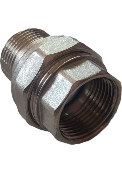 3/4" DN20 Krom Dişli Düz Rakor (Dişi/erkek) - Threaded Union Straight (F/m) fiyatları