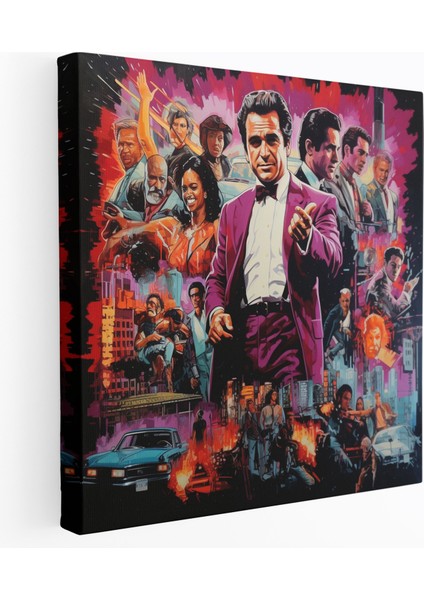 Goodfellas Canlı ve Dinamik Duvar Tablosu - Goodfellas, Merkez Parçası, Kanvas Tablo, Canlı, 30X30