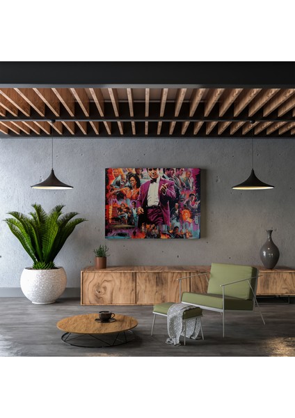 Goodfellas Canlı ve Dinamik Duvar Tablosu - Goodfellas, Merkez Parçası, Kanvas Tablo, Canlı, 30X30 modelleri