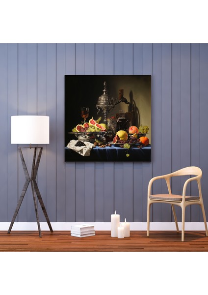Klasik Natürmort Kanvas Tablo - Klasik, Kanvas Tablo, Kanvas Tablo, Antika Objeler, 30X30 modelleri