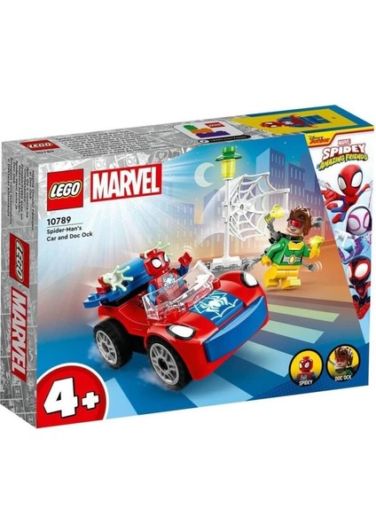 10789 Lego® Marvel Spidey - Spider-Man'in Arabası ve Doktor Ock 48 Parça +4 Yaş