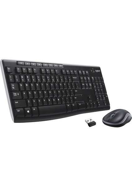 MK270 Kablosuz Klavye Mouse Set