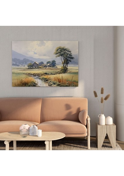 Klasik Kırsal Kanvas Tablo - Klasik, Klasik, Kırsal Kanvas Tablo, 30X30