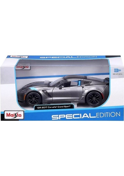 MAY31516 2017 Corvette Grand Sport Model Araba 1:24 -Necotoys