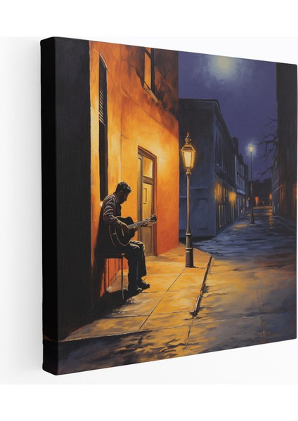 Nighthawks Duvar Dekorasyonu - Nighthawks, Kentsel Cazibe, Nighthawks, Duvar Sanatı, 30X30