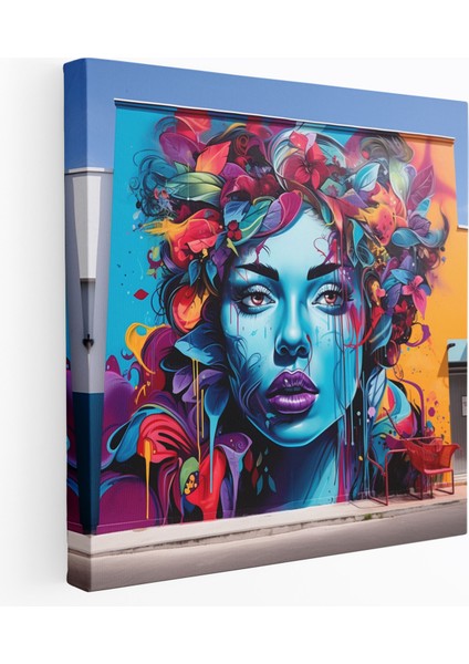 Havalı Graffiti Duvar Sanatı - Havalı, Sokak Sanatı, Kent Kültürü, Ev Dekorasyonu, 30X30