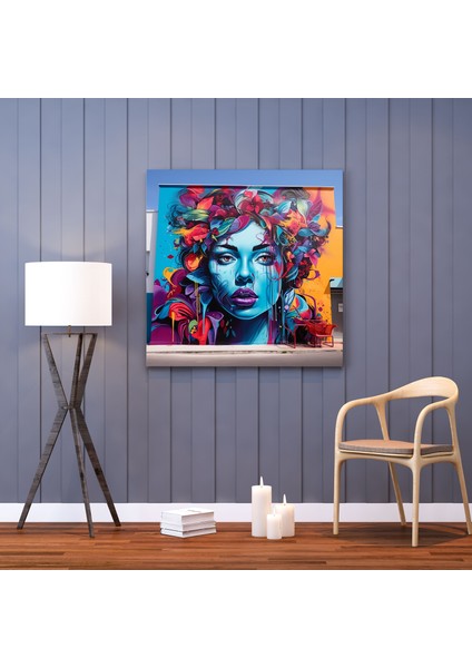 Havalı Graffiti Duvar Sanatı - Havalı, Sokak Sanatı, Kent Kültürü, Ev Dekorasyonu, 30X30