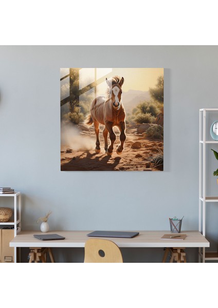 Koşmak Için Doğmuş: Cam Baskı - Doğmuş, Ev Dekorasyonu, Cam Baskı, Koşmak Için Doğmuş, 30X30