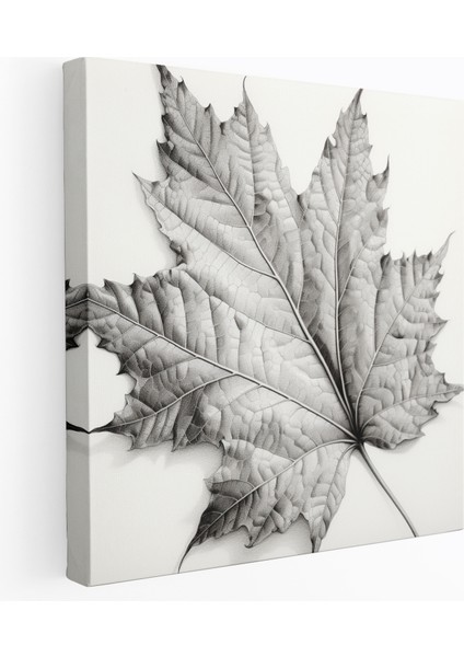Yapraklar Kanvas Tablo - Yapraklar, Yapraklar, Duvar Sanatı, Duvar Dekorasyonu, 30X30