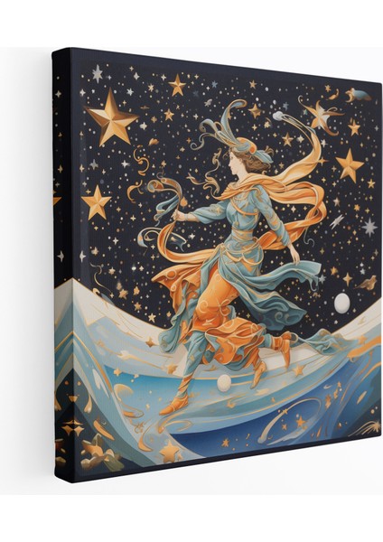 Hermes Göksel Kanatlı Sandalet Kanvas Tablo - Hermes, Duvar Dekorasyonu, Hermes, Ev Dekorasyonu, 30X30