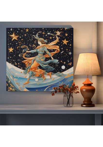 Hermes Göksel Kanatlı Sandalet Kanvas Tablo - Hermes, Duvar Dekorasyonu, Hermes, Ev Dekorasyonu, 30X30