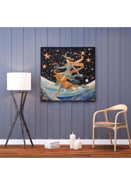 Hermes Göksel Kanatlı Sandalet Kanvas Tablo - Hermes, Duvar Dekorasyonu, Hermes, Ev Dekorasyonu, 30X30