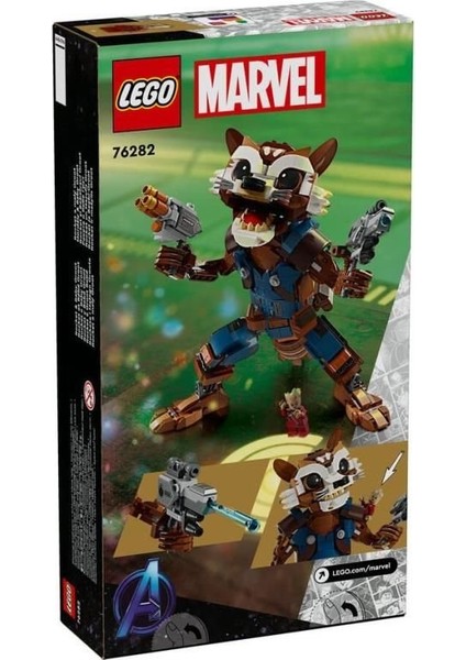 KTYRA52 76282 Lego® Marvel Rocket ve Bebek Groot 566 Parça +10 Yaş