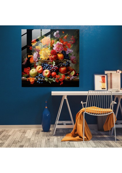 Bol Hasat Cam Baskı - Klasik, Cam Duvar Sanatı, Ev Dekorasyonu, Modern Sanat, 30X30 fiyatları