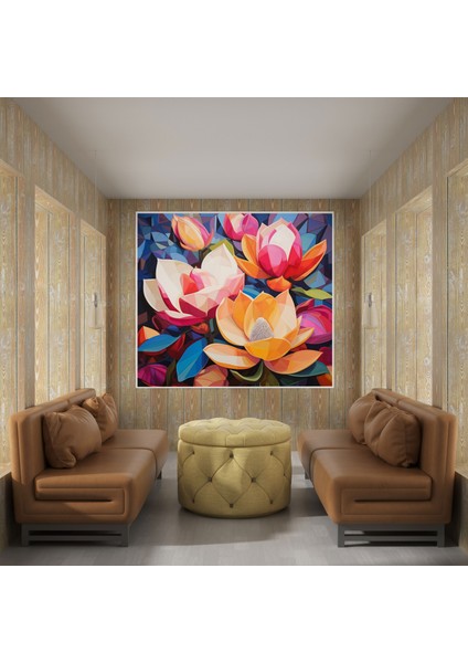Modern Manolya Kanvas Tablo - Manolya, Duvar Dekorasyonu, Kanvas Tablo, Duvar Sanatı, 30X30 fiyatları