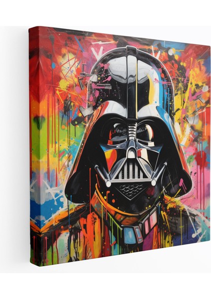 Darth Vader Graffiti Kanvas Tablo - Darth Vader, Kanvas Tablo, Darth Vader, Kanvas Tablo, 30X30