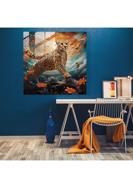 Çita Ev Dekorasyonu - Çita, Olağanüstü, Kanatlar, Modern Sanat, 30X30 modelleri