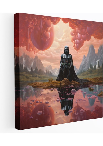 Darth Vader Duvar Sanatı - Darth Vader, Gerçeklik, Ev Dekorasyonu, Karanlık Taraf, 30X30