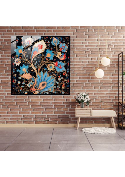 Anadolu Cam Baskı - Büyüleyici Tarzda Geleneksel Anadolu Motifleri - Anadolu, Büyüleyici, Modern Sanat, Duvar Süslemesi, 30X30 modelleri