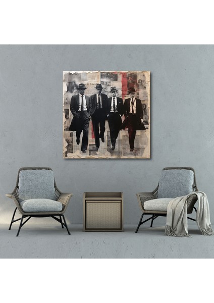 Goodfellas Duvar Sanatı - Goodfellas, Goodfellas, Vintage Fotoğraf, Gazete Küpü, 30X30 fiyatları