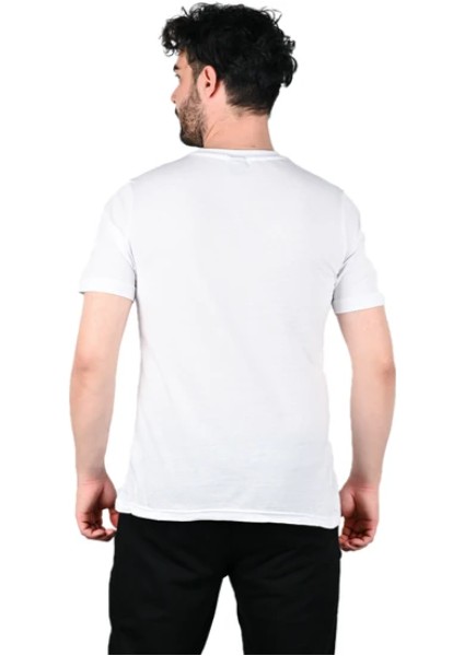 Erkek Regular Fit Pamuklu Basic T-Shirt