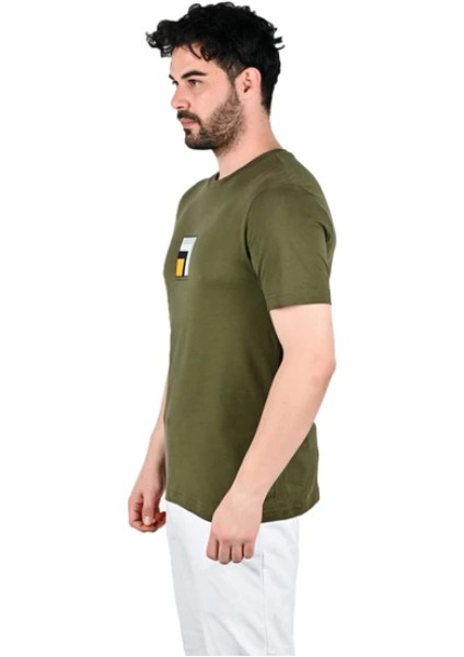 Erkek Regular Fit Pamuklu Basic T-Shirt