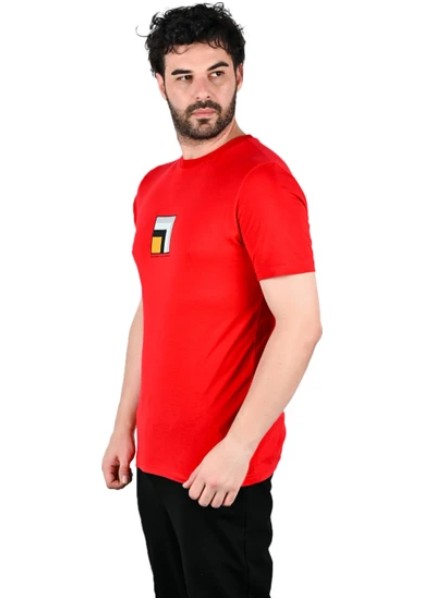 Erkek Regular Fit Pamuklu Basic T-Shirt