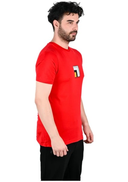 Erkek Regular Fit Pamuklu Basic T-Shirt