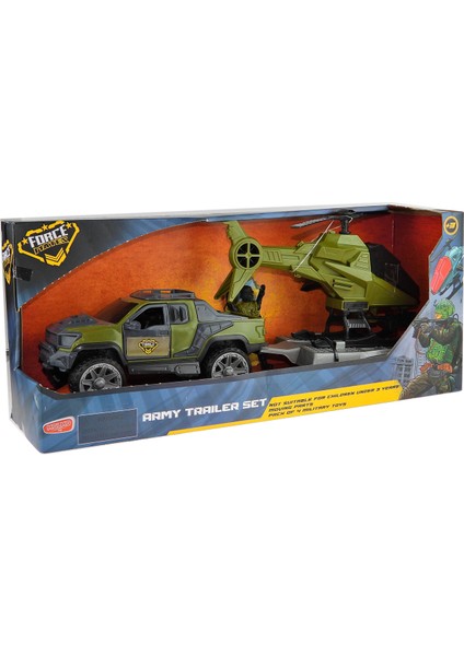 Oyuncak Ranger Helikopter Taşıyıcı Set