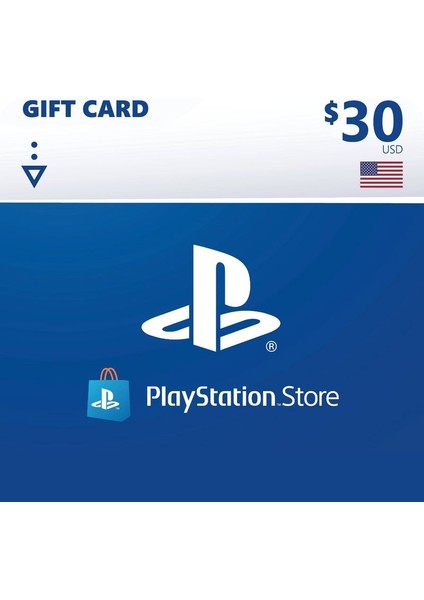 Psn Card 30 Usd - United States