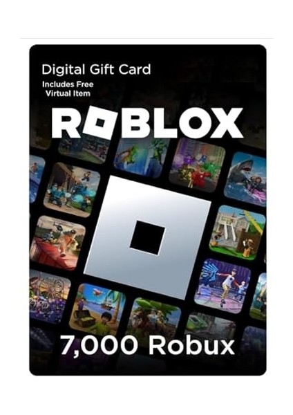 7000 Robux Gift Card