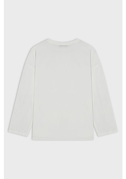 Uzun Kollu Oversize Basic Tişört fiyatları