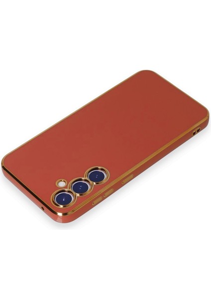 Samsung Galaxy S23 Fe Kılıf Volet Luxury Seri Kamera Korumalı Silikon Kapak