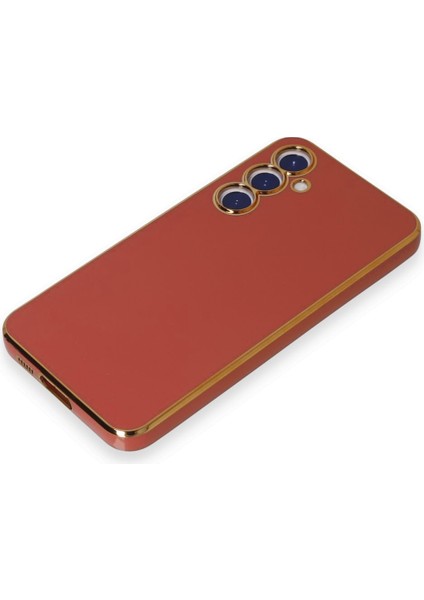 Samsung Galaxy S23 Fe Kılıf Volet Luxury Seri Kamera Korumalı Silikon Kapak